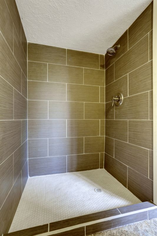 Tile Patterned Shower Floor